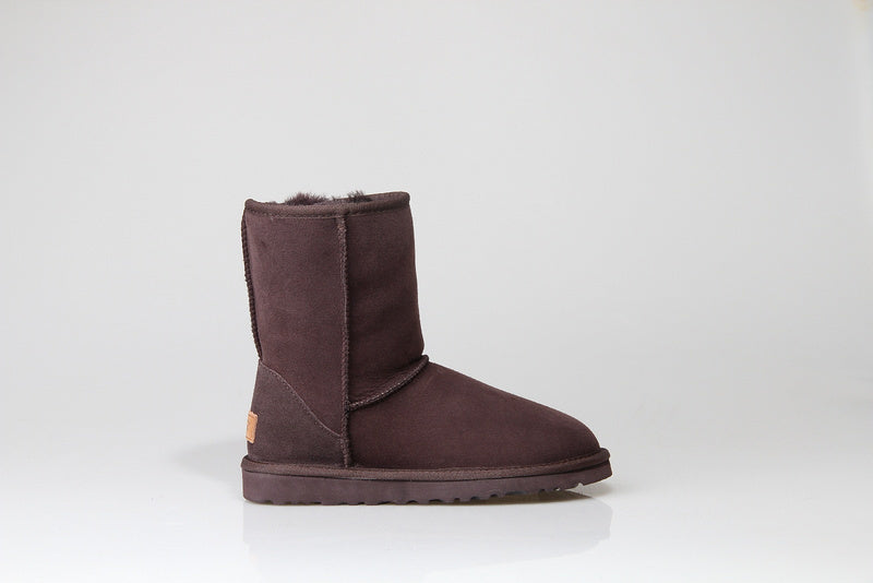 Stain-Resistant New Classic Boots - Chocolate, Model 6223