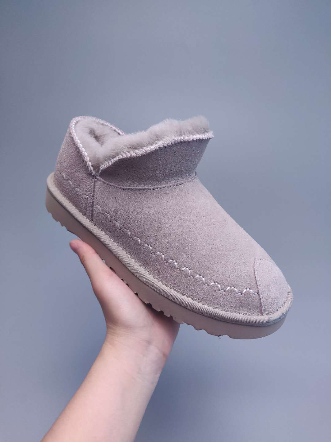Ankle Boots - Gray, Model 0888