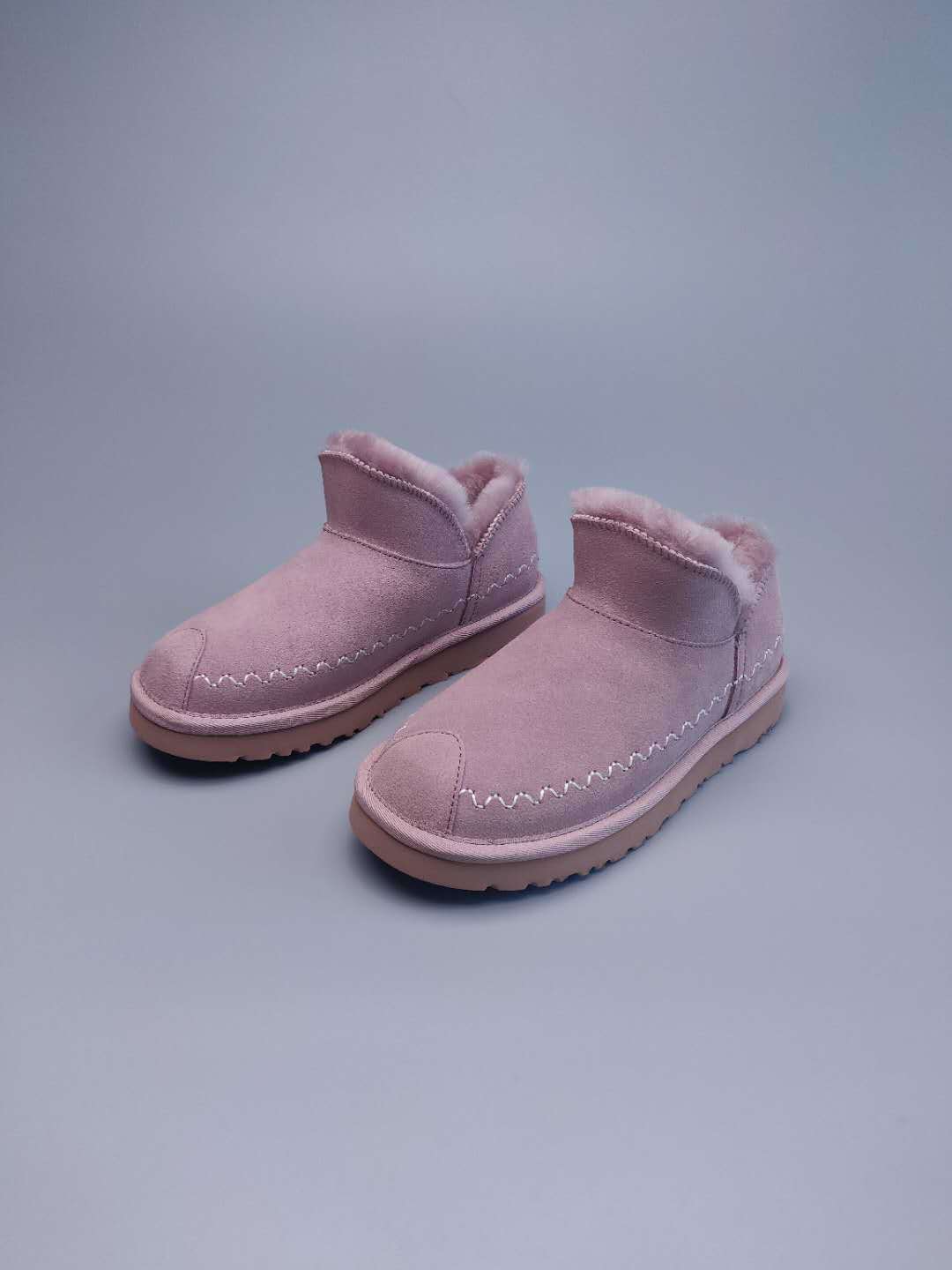 Ankle Boots - Pink, Model 0888