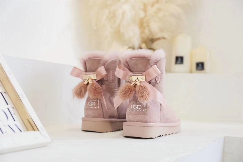 3-Way Snow Boots - Dusk Pink, Model 6503