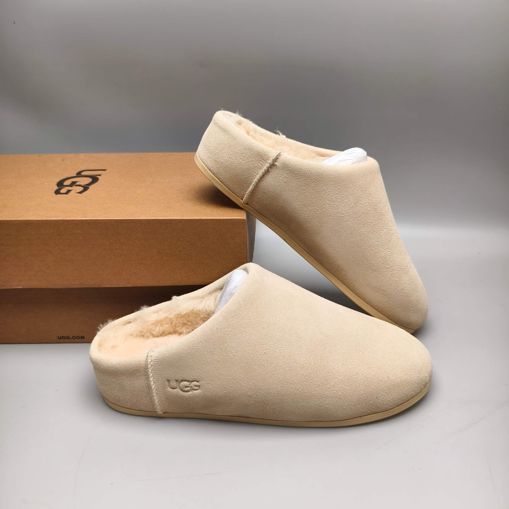Slip-On Casual House Shoes - Sand, Model 1390