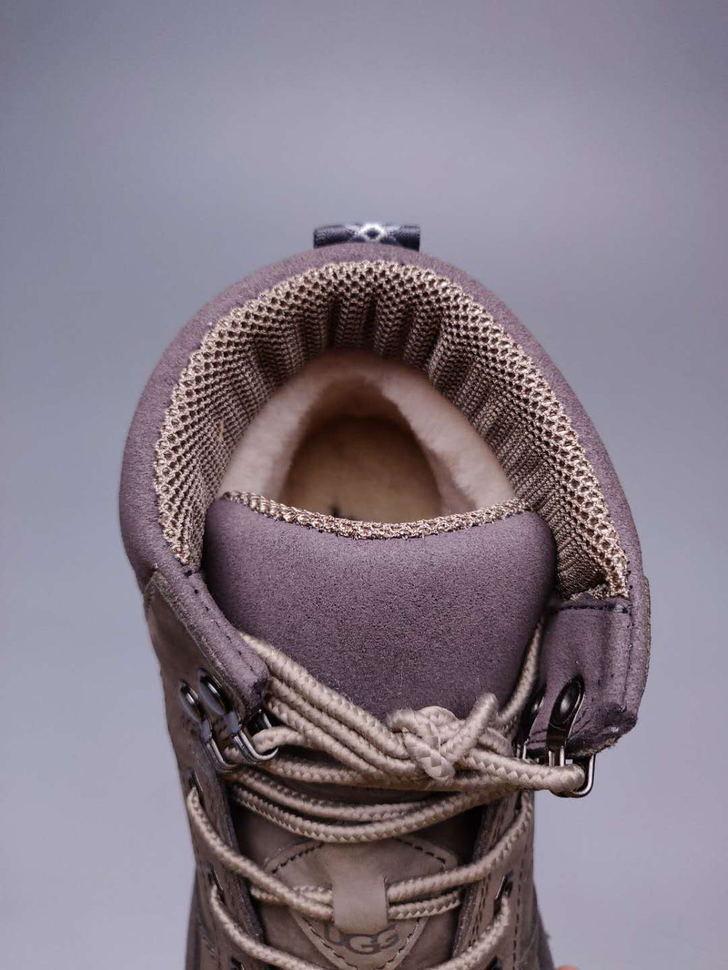 Men's Lace-Up Casual Shoes - Gray, Model 2991