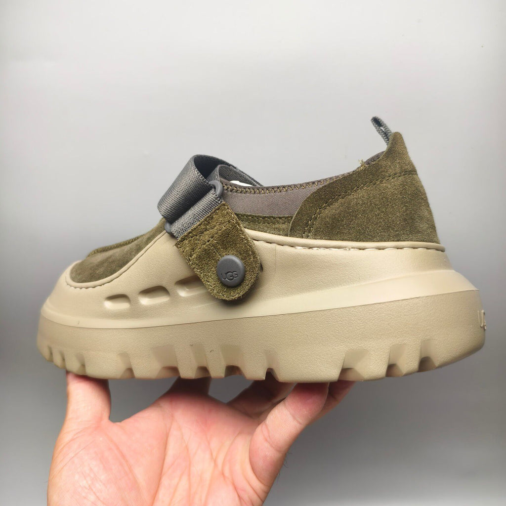 Unisex Slip-On Casual Shoes - Green, Model 7550