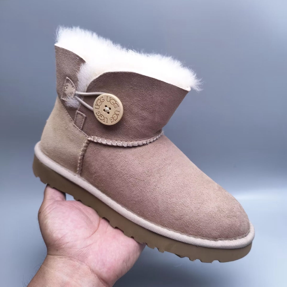 Stain-Resistant New Classic Footwear - Sand, Model 6422