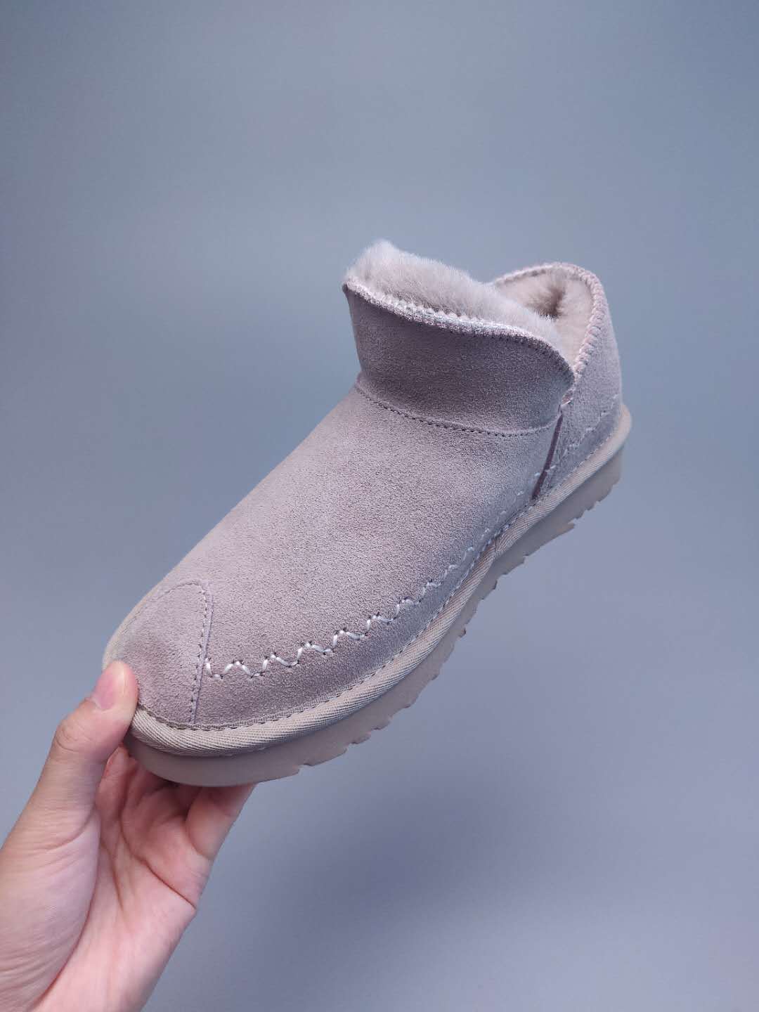 Ankle Boots - Gray, Model 0888