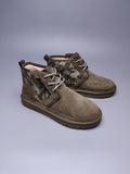 Men's Colorblock Camouflage Shoes - Army Green, Model 4193