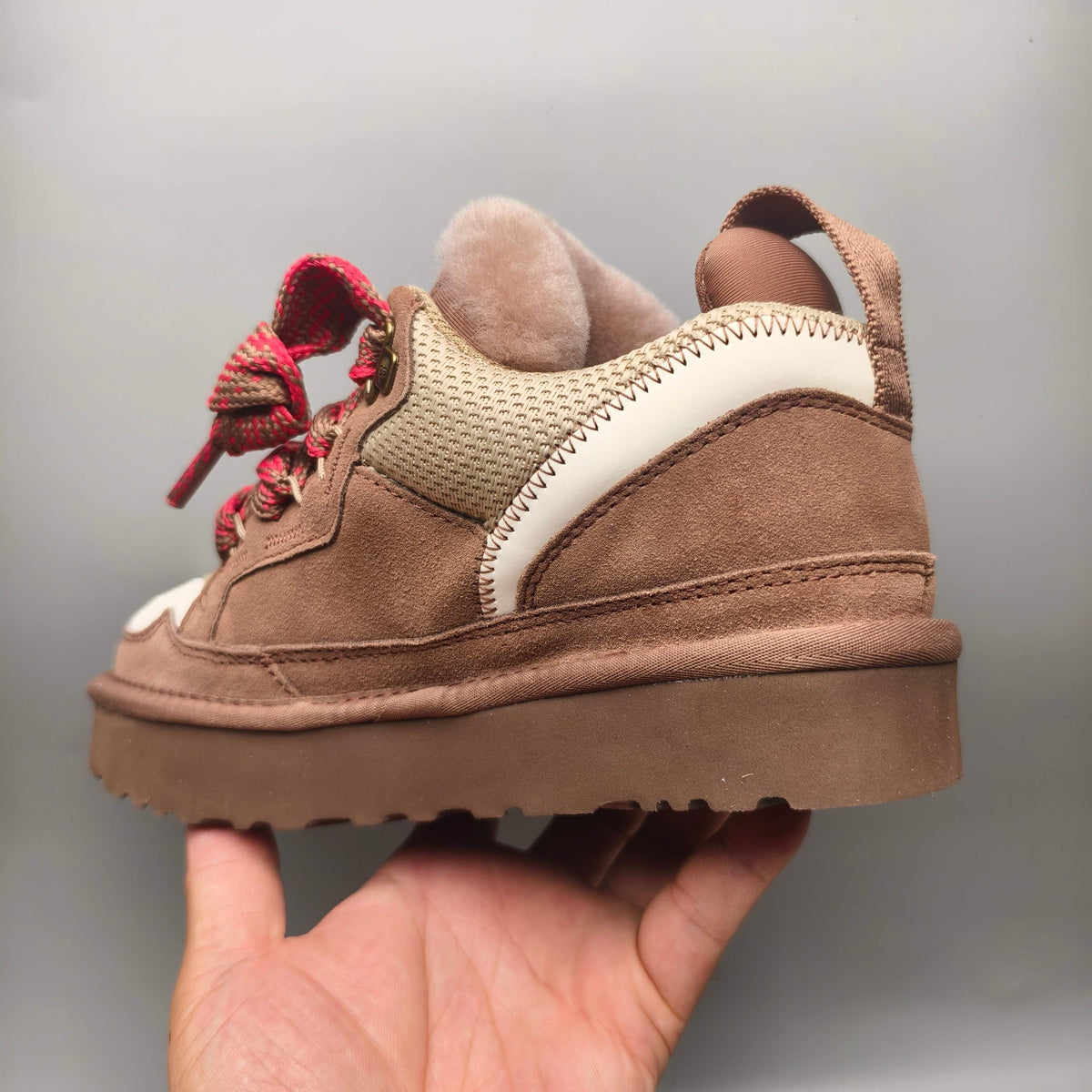 Unisex Mesh Casual Sneakers - Antelope Brown, Model 4032