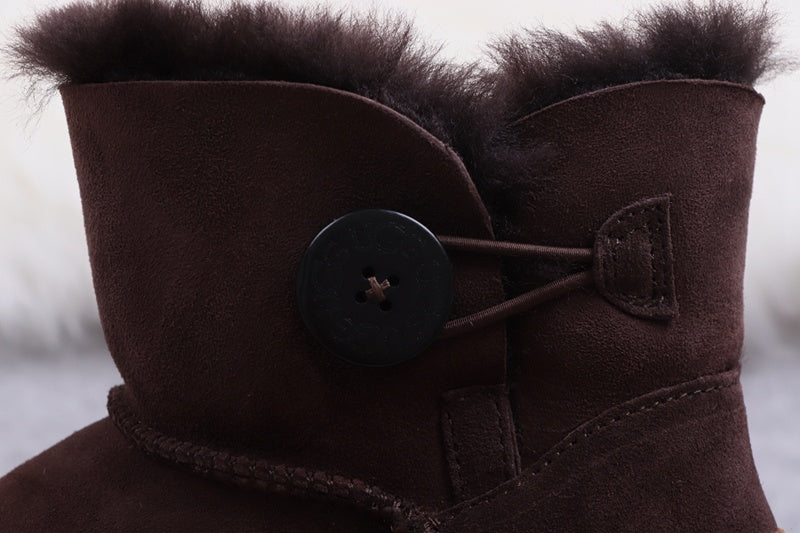 W Mini Bailey Button II Boots - Coffee Brown, Model 6422