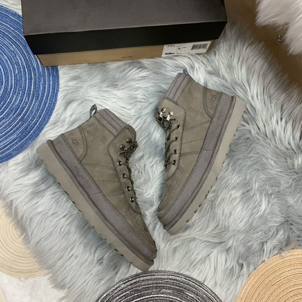 Men's Lace-Up Casual Shoes - Gray, Model 2991
