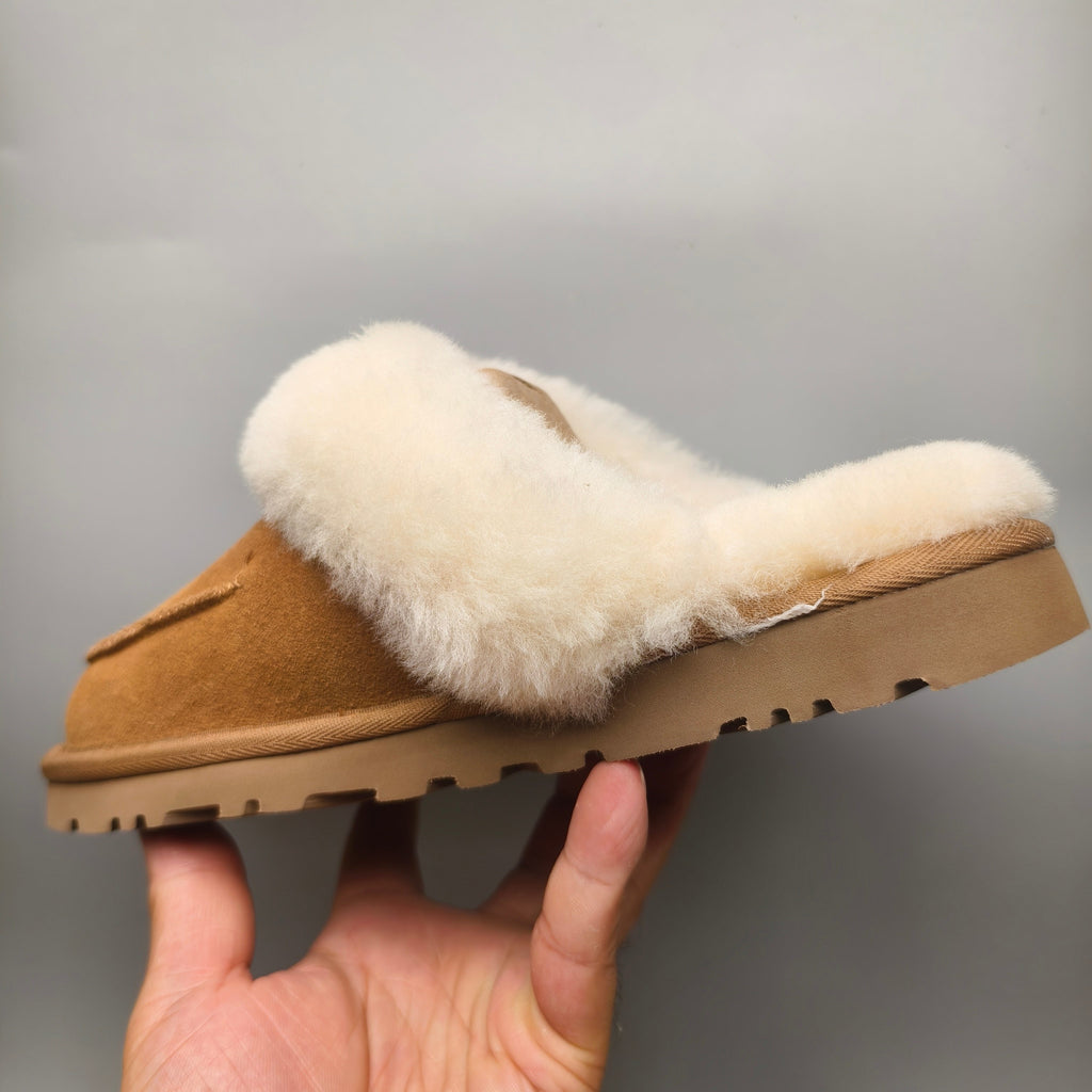 Casual House Slippers - Chestnut, Model 4571