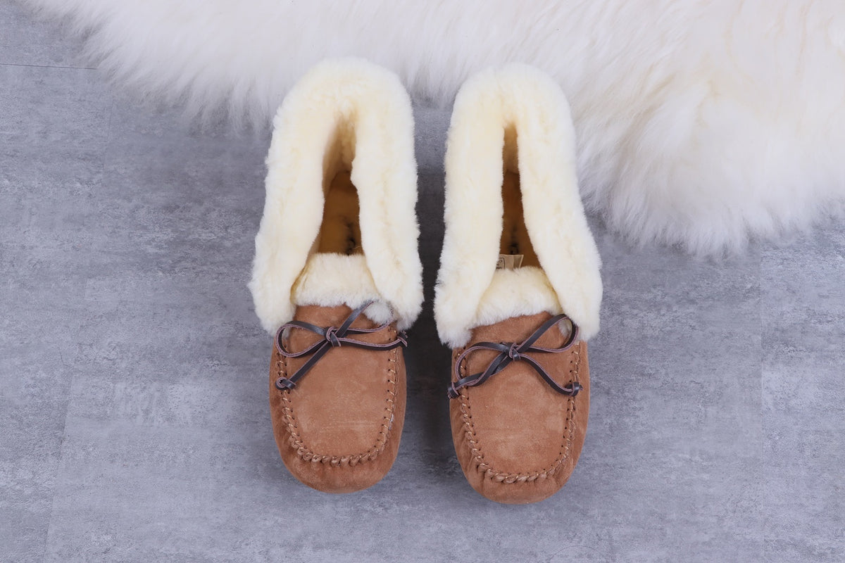 W Alena Shoes - Chestnut, Model 4806