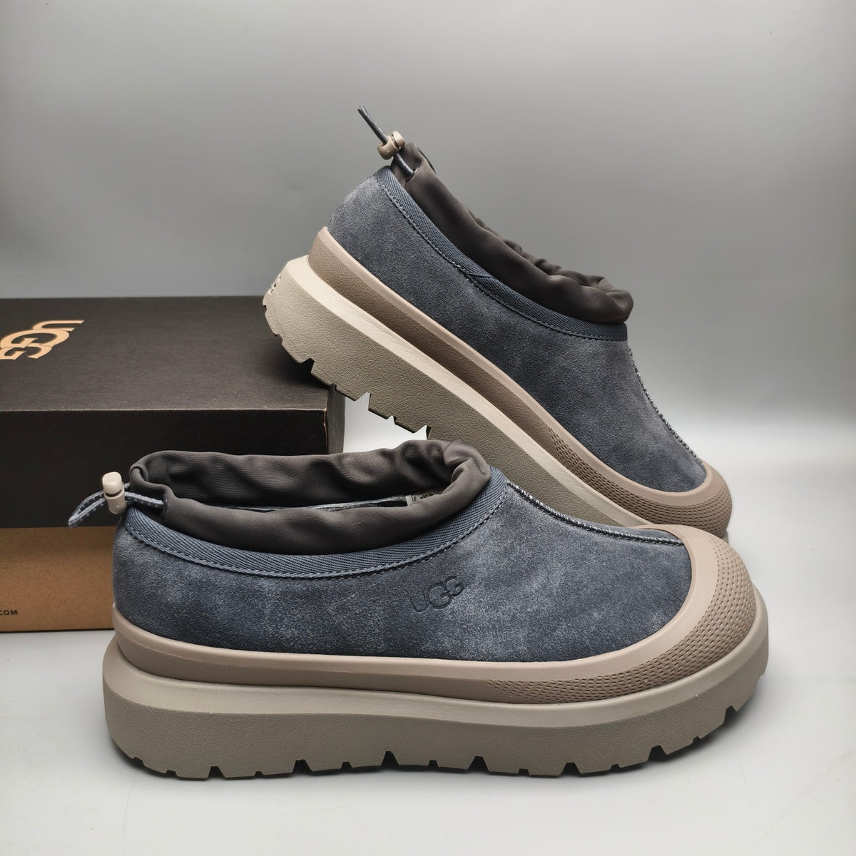 Slip-On Casual Shoes - Dark Gray, Model 4096