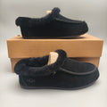 Slip-On Casual House Shoes - Black, Model 1391