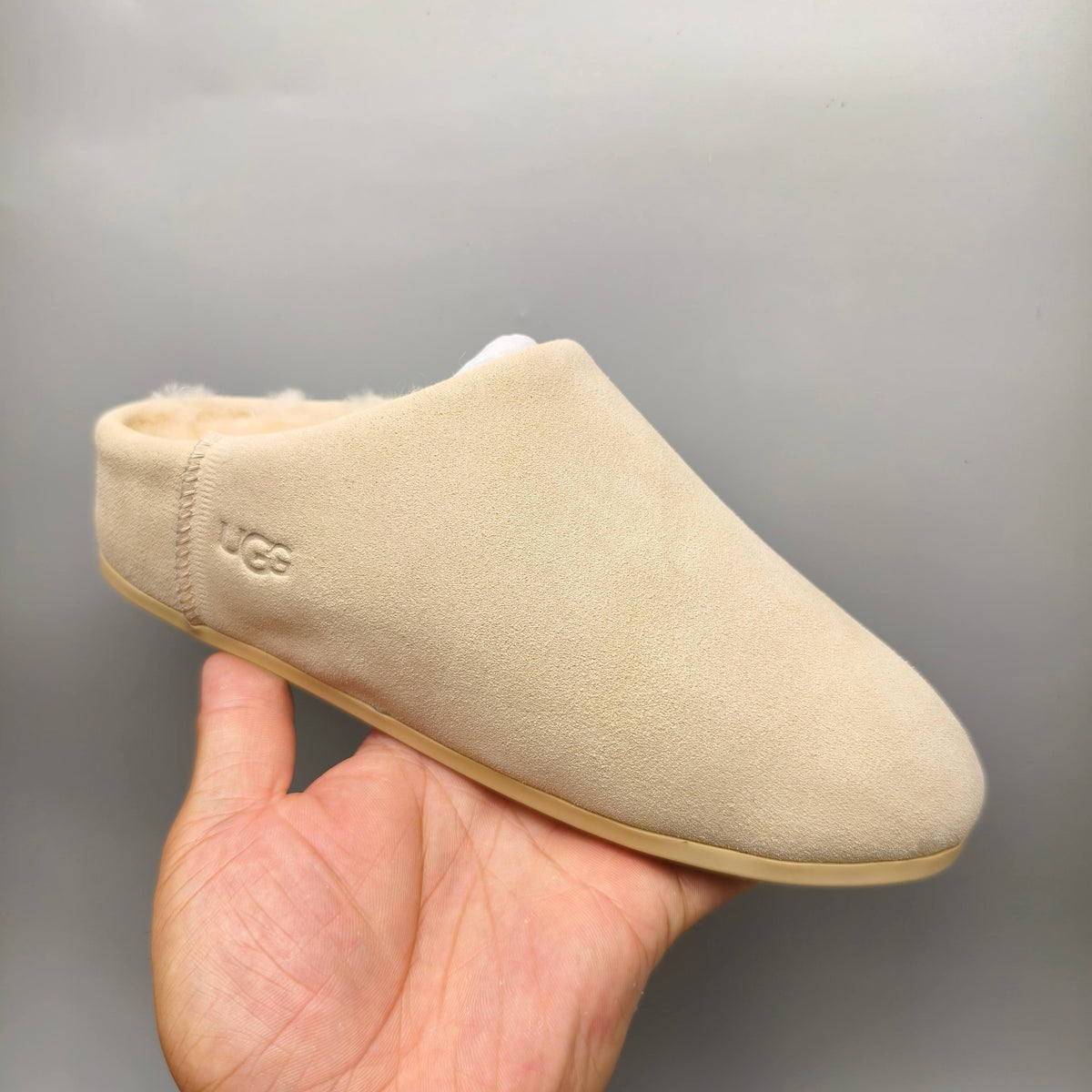 Slip-On Casual House Shoes - Sand, Model 1390