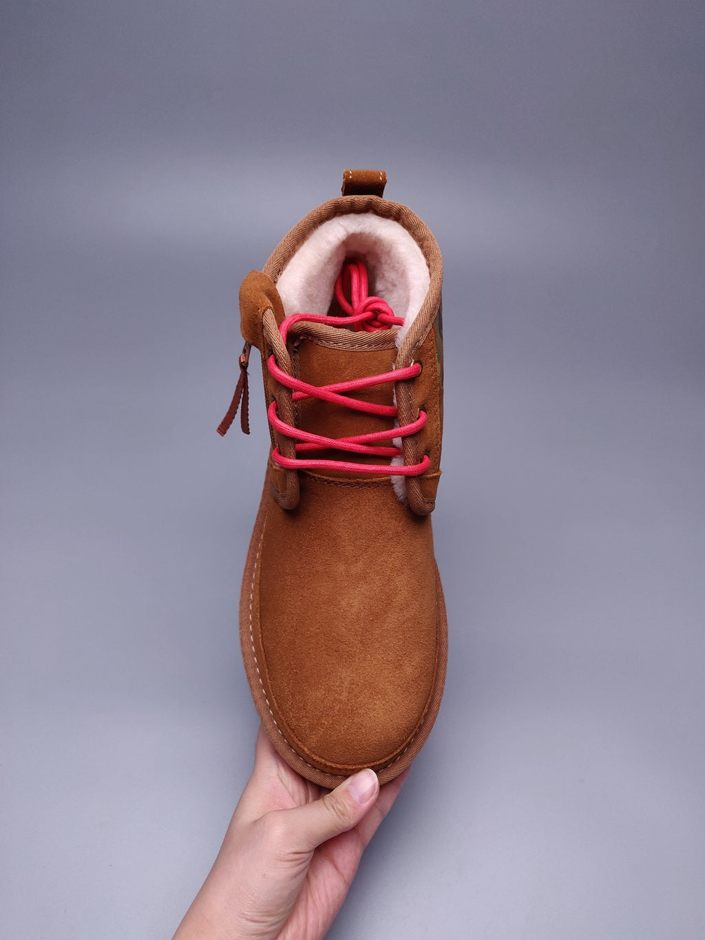 Men's Colorblock Camouflage Shoes - Chestnut, Model 4193