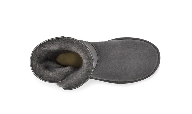 Side-Zip Mid-Calf Boots - Gray, Model 2480