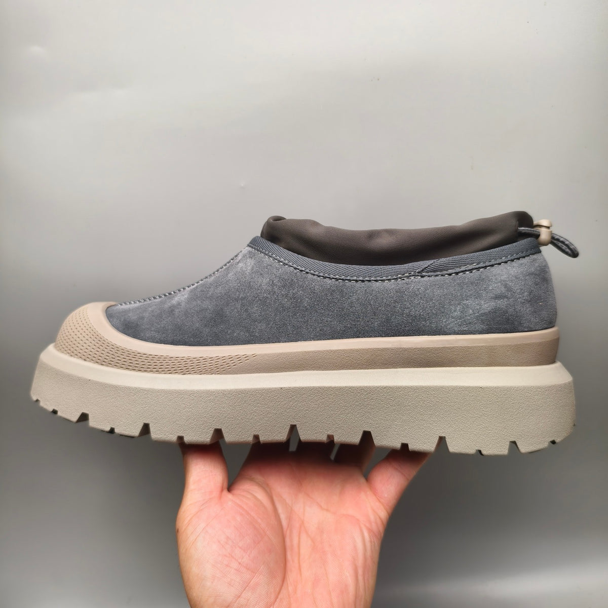 Slip-On Casual Shoes - Dark Gray, Model 4096