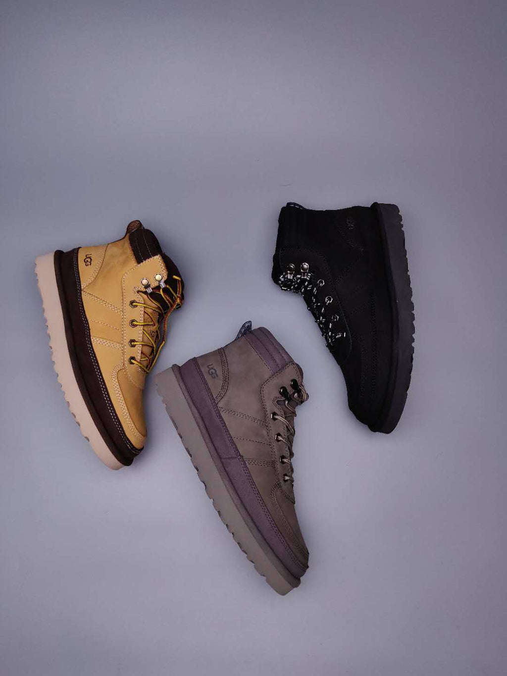 Men's Lace-Up Casual Shoes - Chestnut, Model 2991