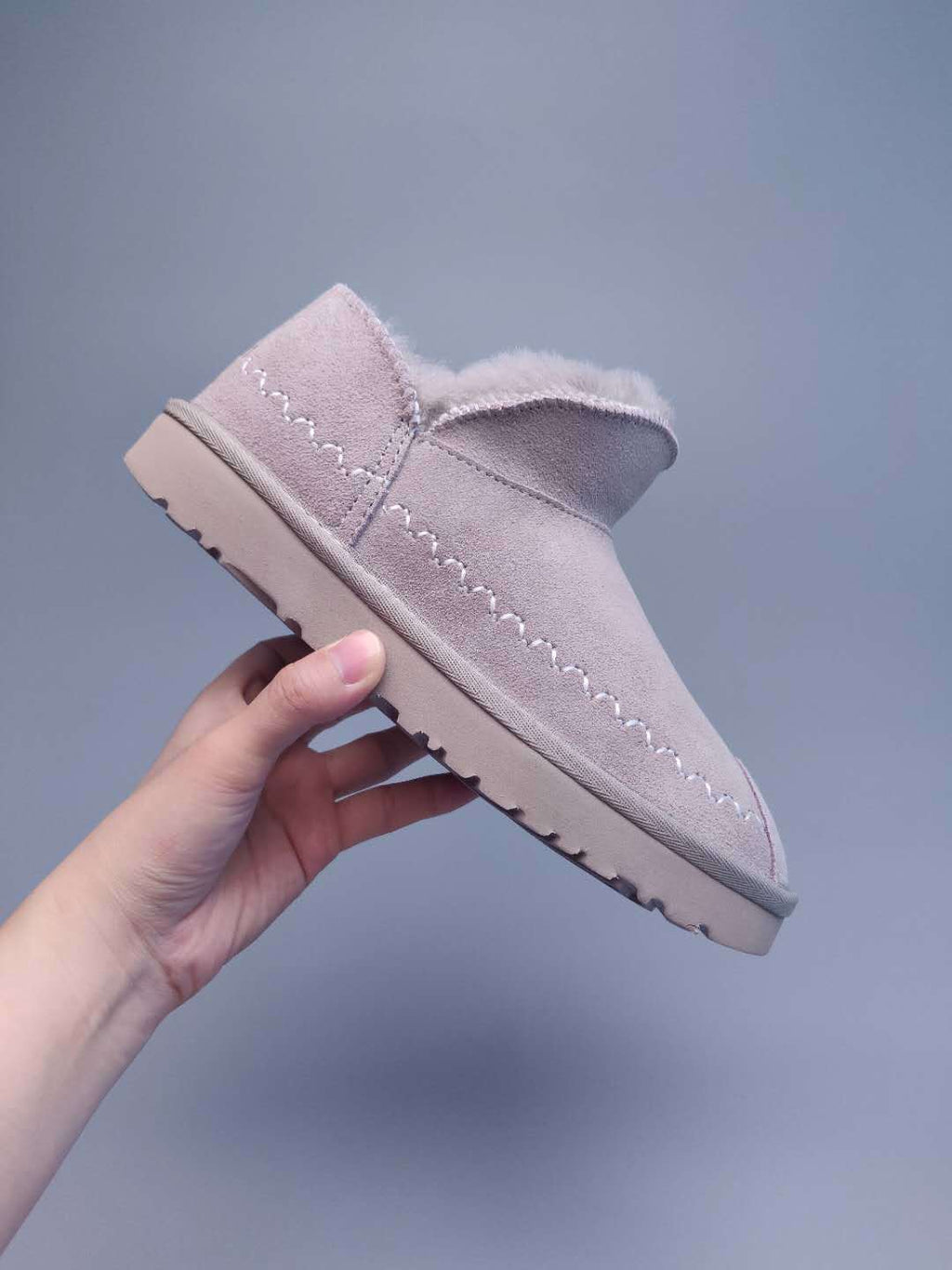 Ankle Boots - Gray, Model 0888