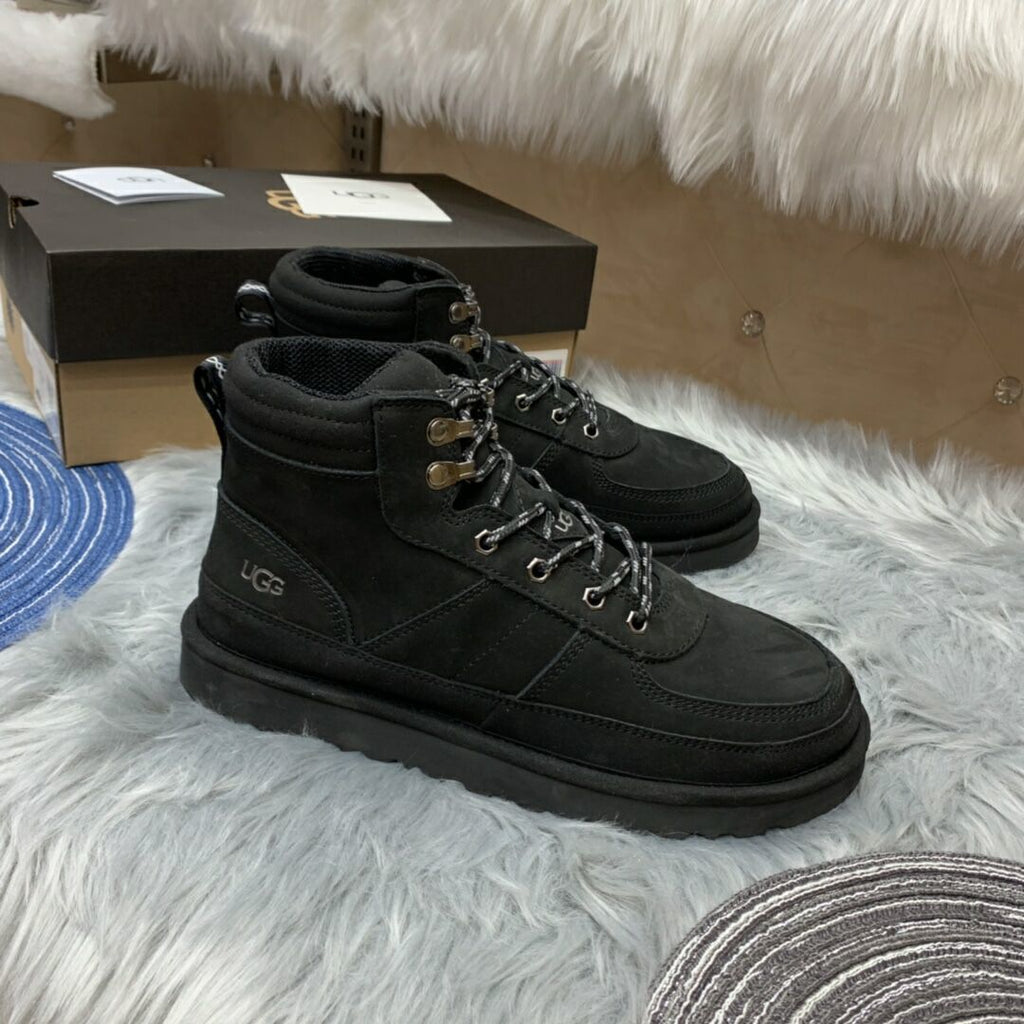 Men's Lace-Up Casual Shoes - Black, Model 2991