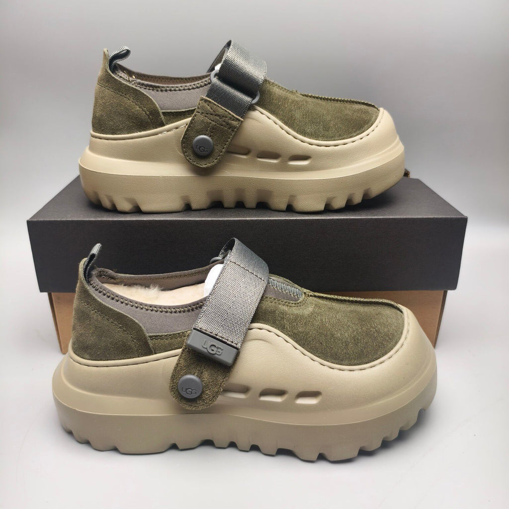 Unisex Slip-On Casual Shoes - Green, Model 7550