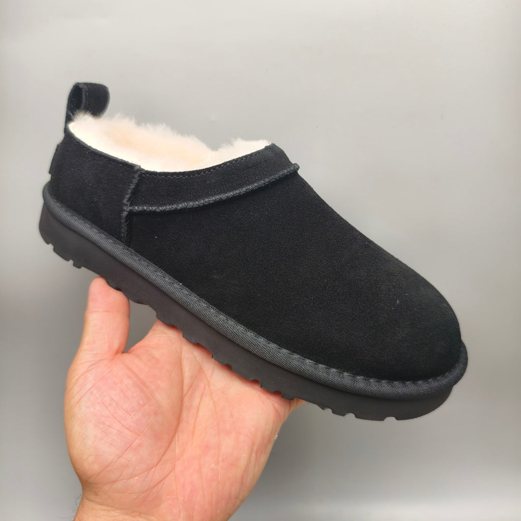 Women's Classic Slip-On Shoes - Black, Model 3891