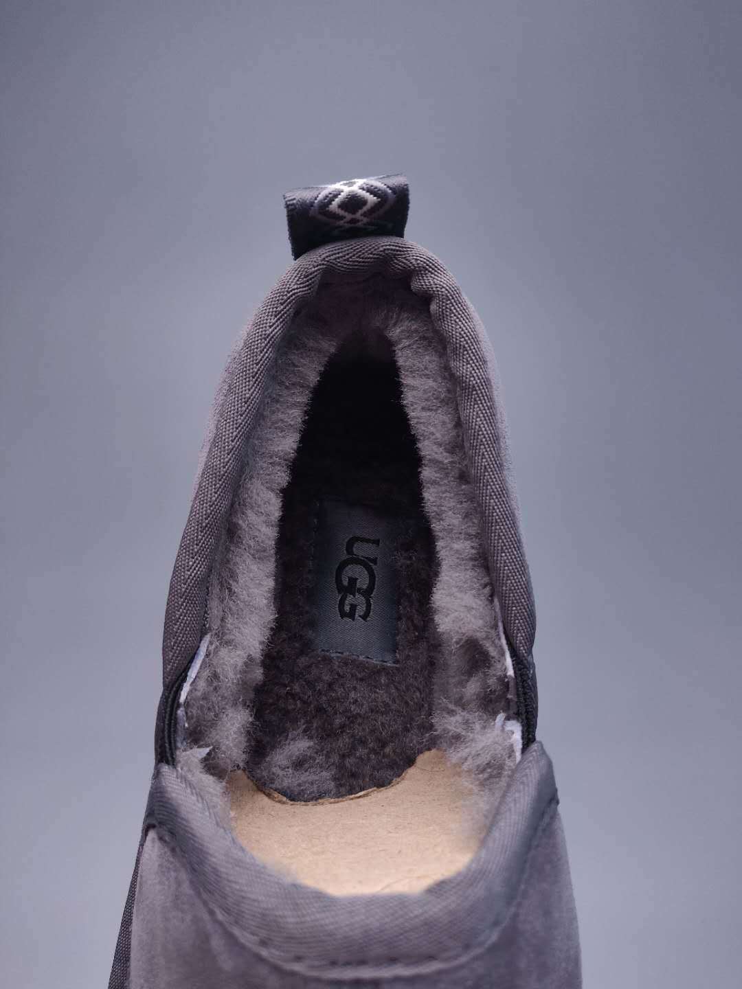 Men's Slip-On Low-Top Casual Shoes - Gray, Model 3455