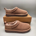 Women's Classic Slip-On Shoes - Pink, Model 3891