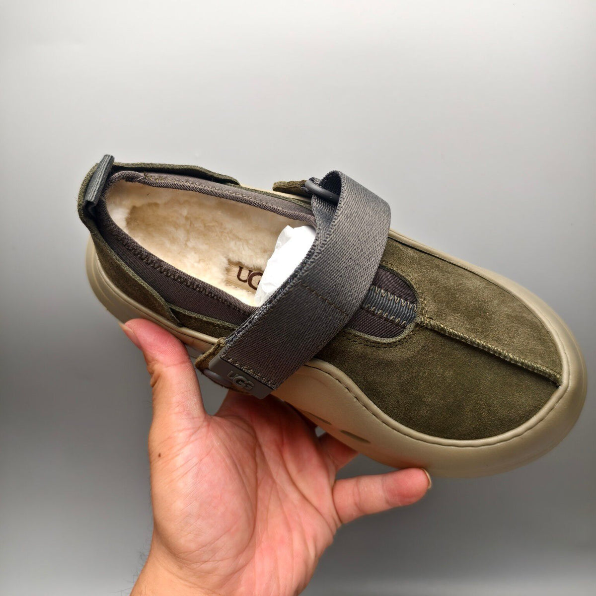 Unisex Slip-On Casual Shoes - Green, Model 7550