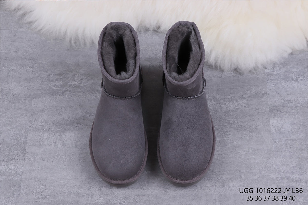 Classic Mini II Ankle Boots - Gray, Model 6222