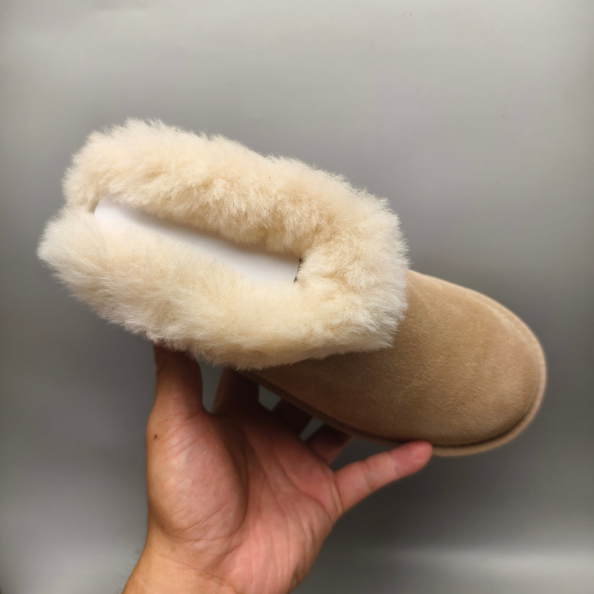 Folk-Inspired Low-Top Casual Shoes - Sand, Model 4496