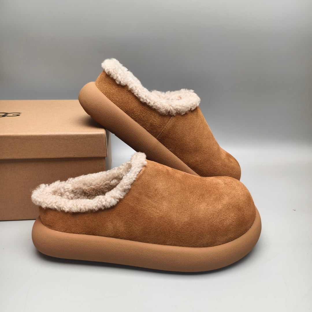 Slip-On Casual Shoes - Chestnut, Model 6088