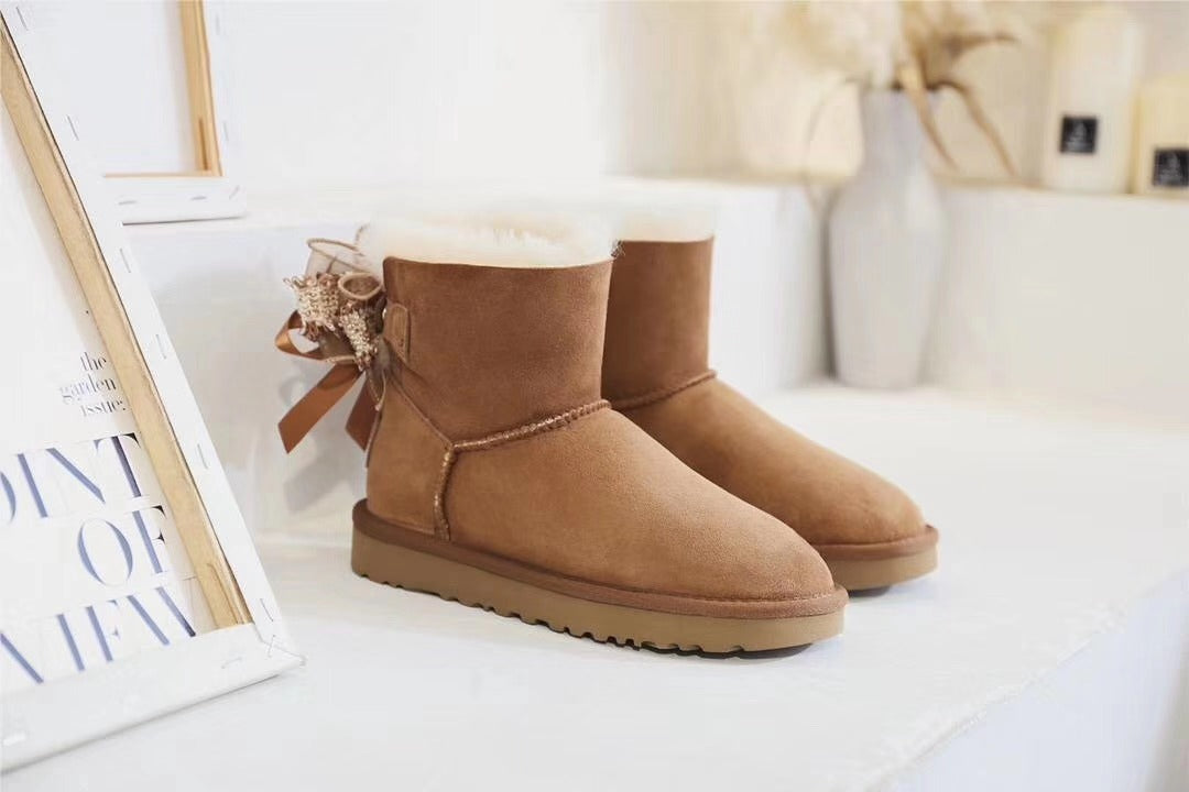 3-Way Snow Boots - Chestnut Brown, Model 6503