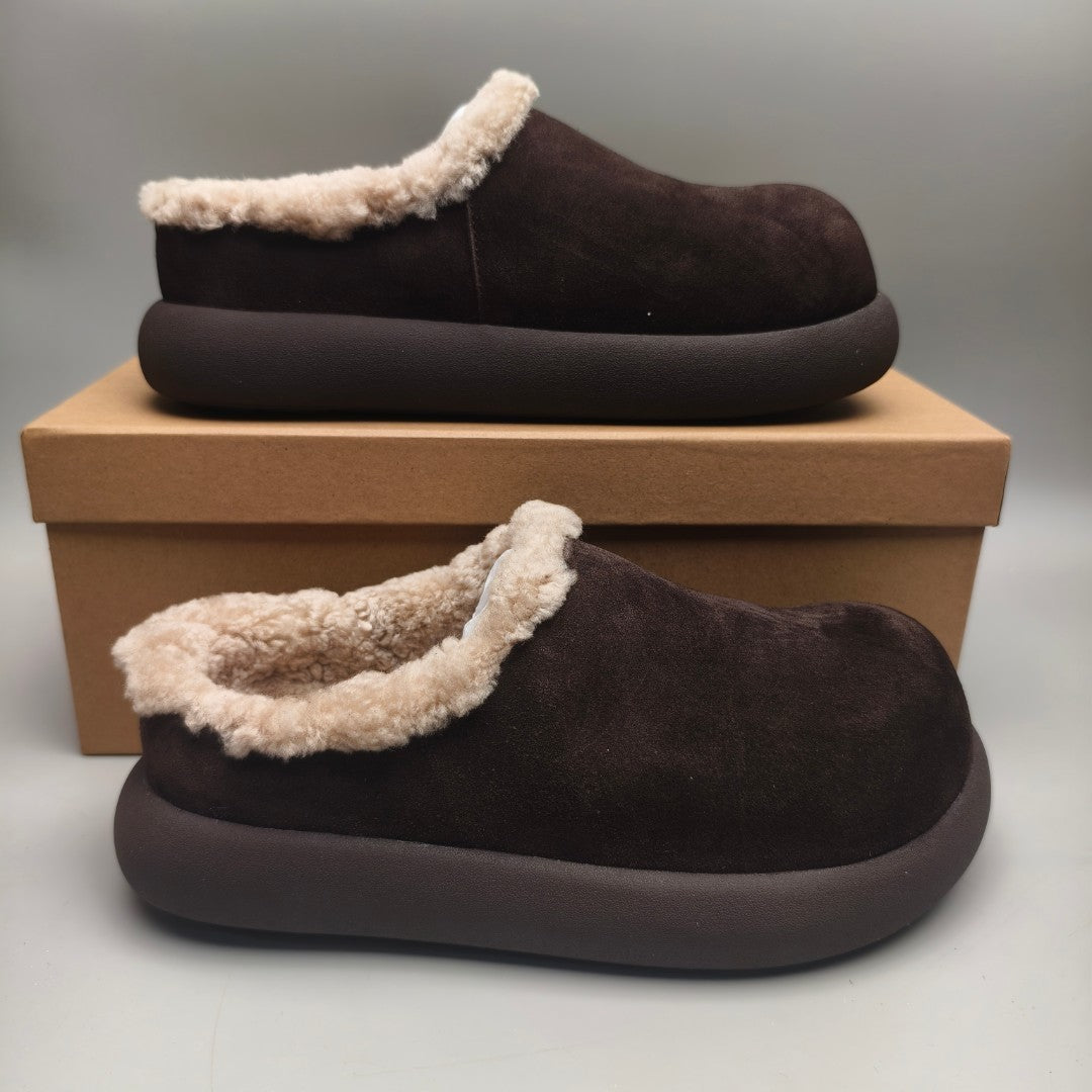 Slip-On Casual Shoes - Chocolate, Model 6088