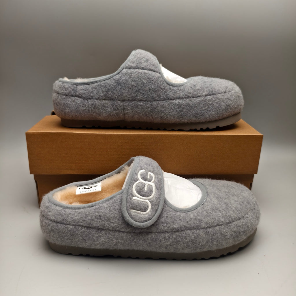 Ultralight Mary Jane Casual Shoes - Gray, Model 5097