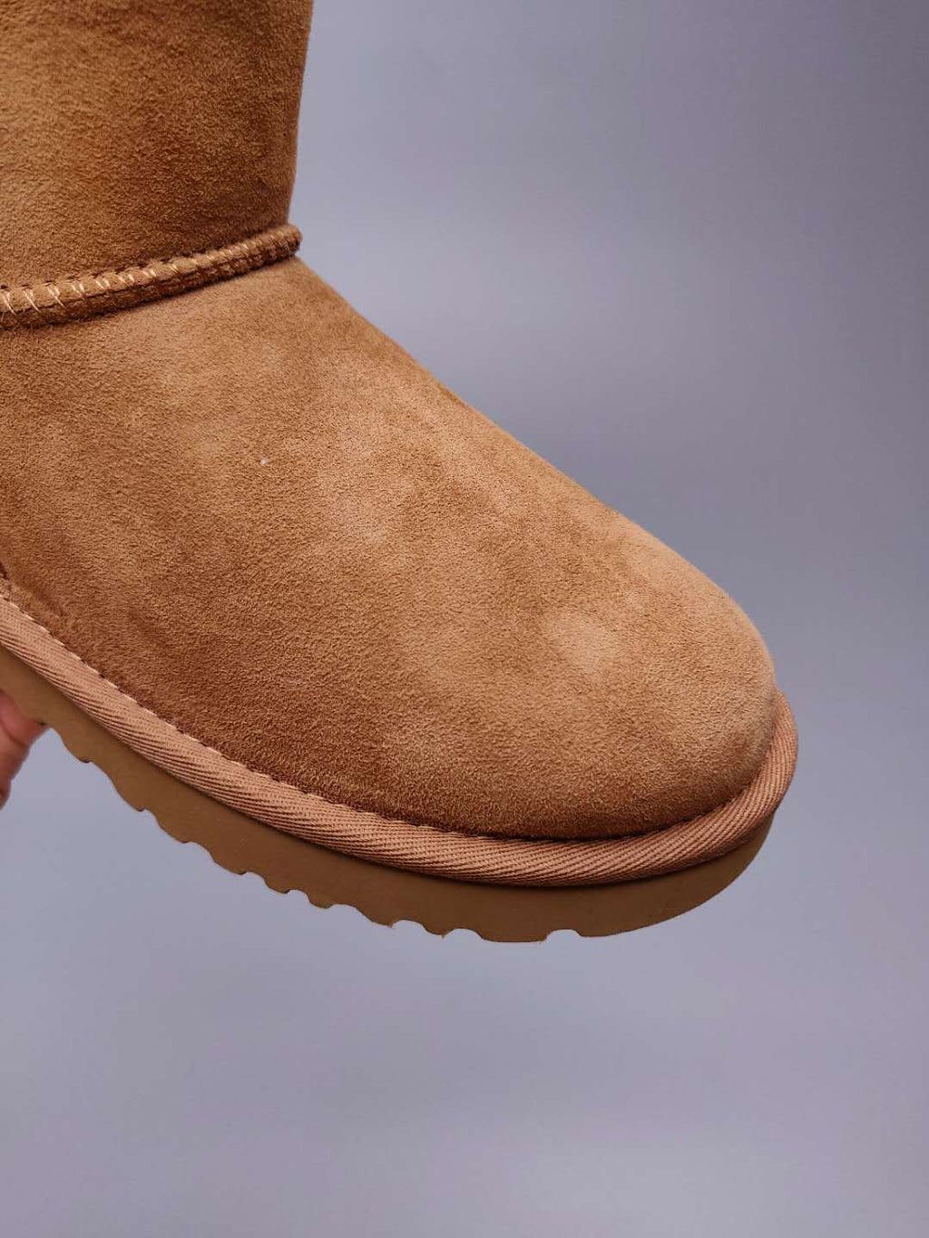 Side-Zip Mid-Calf Boots - Chestnut, Model 2480