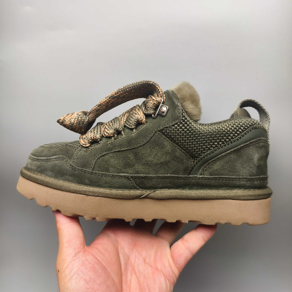 Unisex Mesh Casual Sneakers - Green, Model 4032