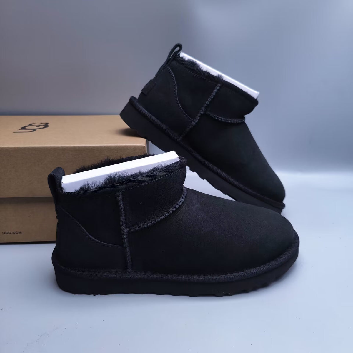 Shoes - Black, Model 6109