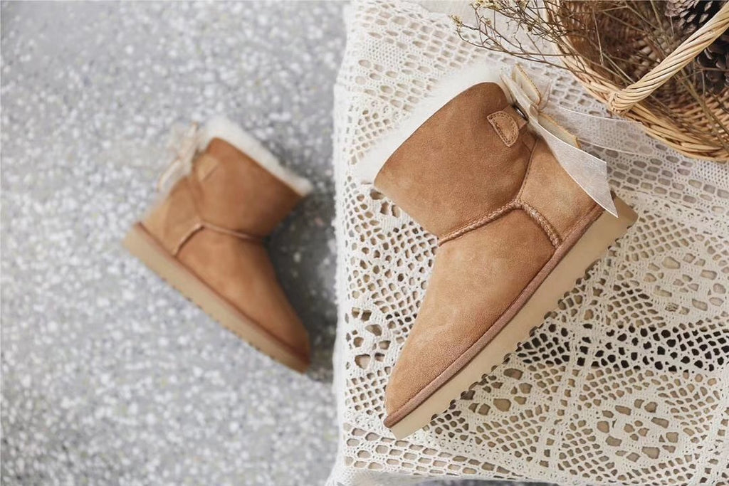 3-Way Snow Boots - Chestnut Brown, Model 6503