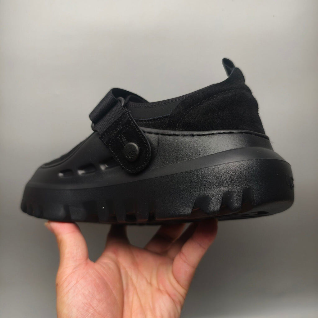 Unisex Slip-On Casual Shoes - Black, Model 7550