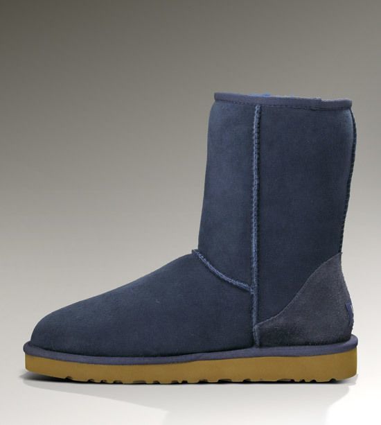 Stain-Resistant New Classic Boots - Navy Blue, Model 6223