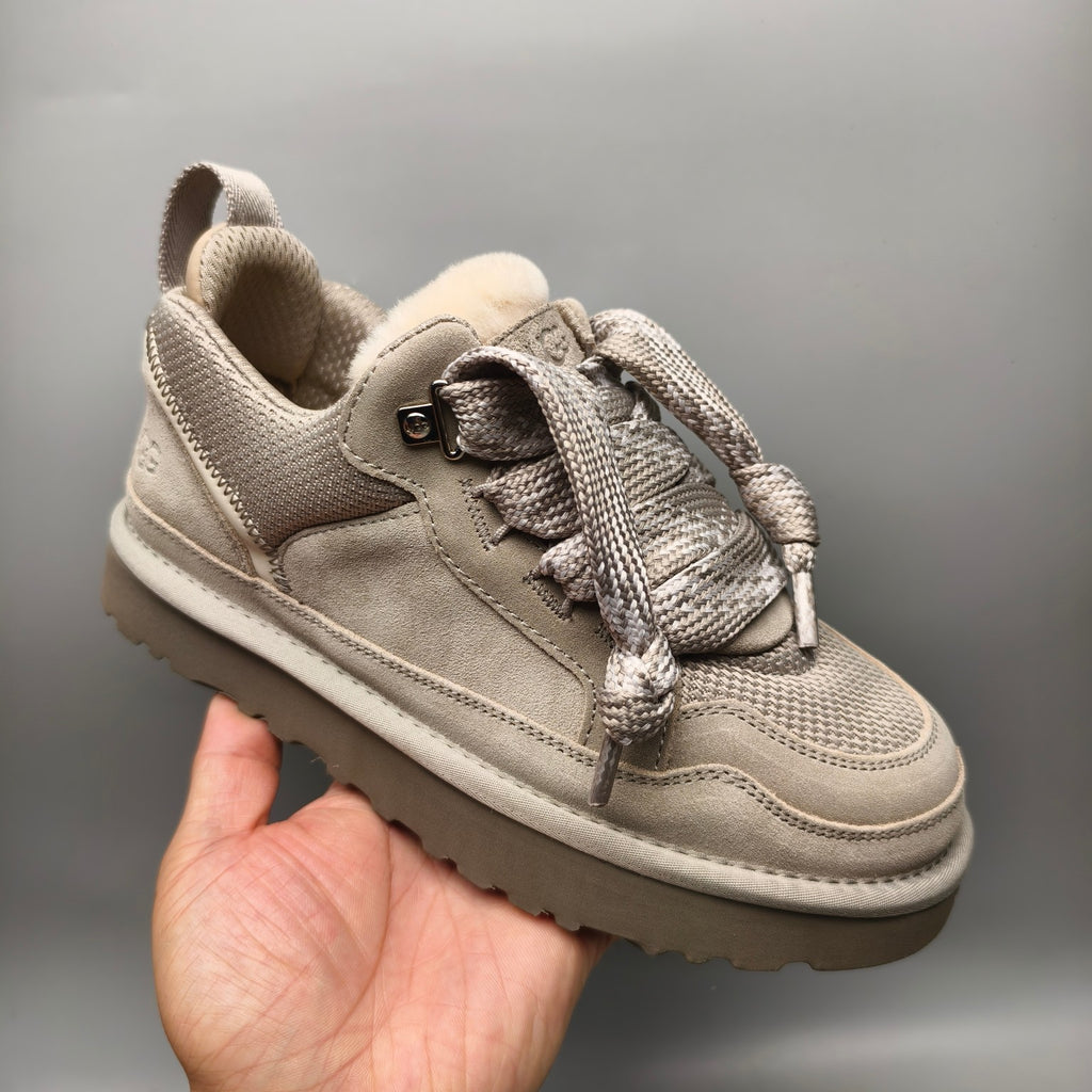 Unisex Mesh Casual Sneakers - Gray, Model 4032