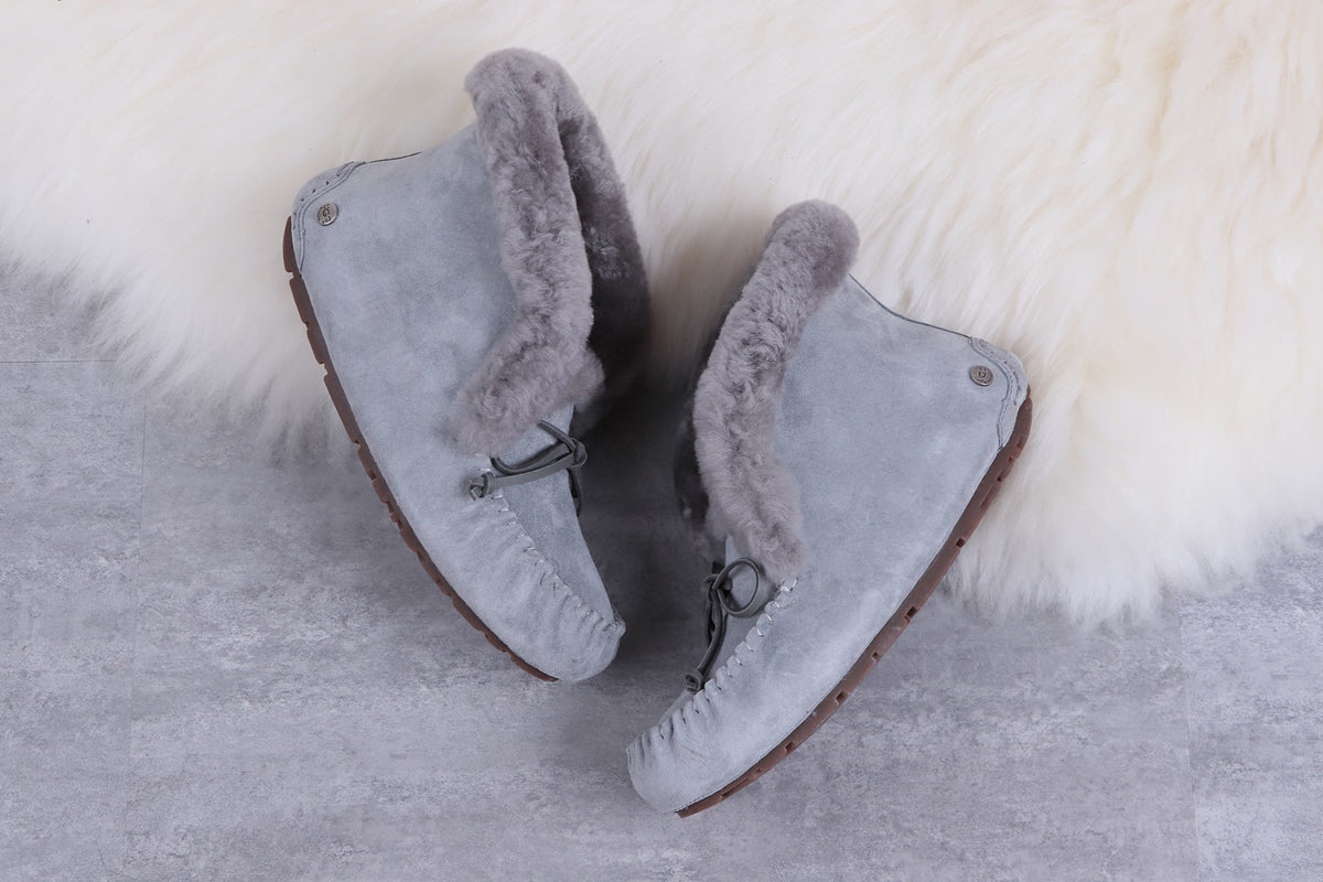 W Alena Shoes - Gray, Model 4806