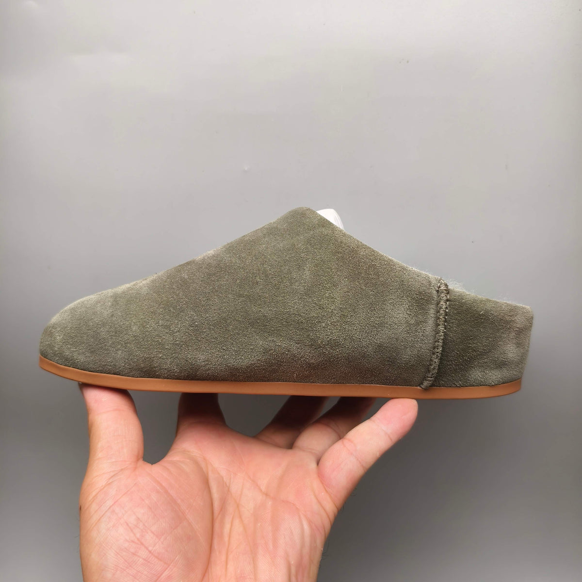 Slip-On Casual House Shoes - Green, Model 1390