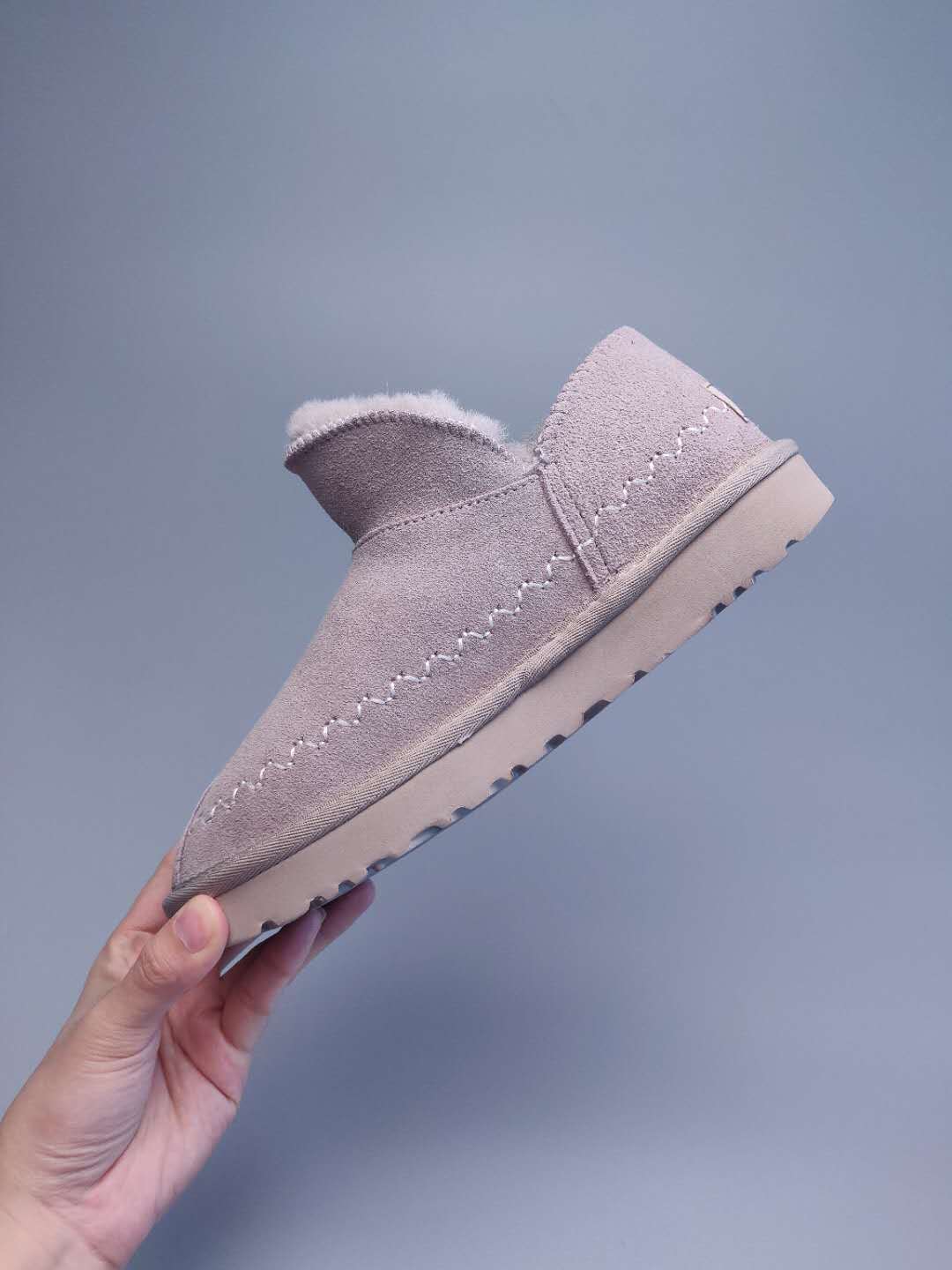 Ankle Boots - Gray, Model 0888