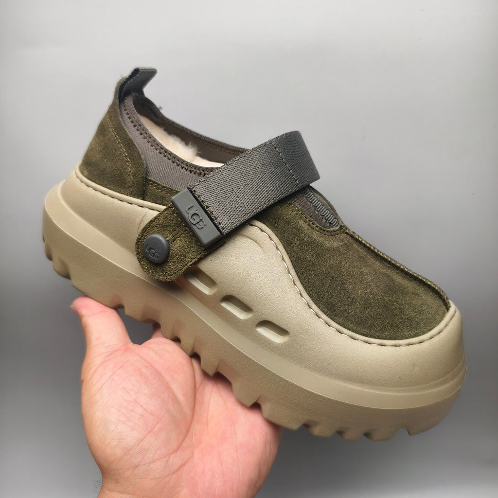Unisex Slip-On Casual Shoes - Green, Model 7550
