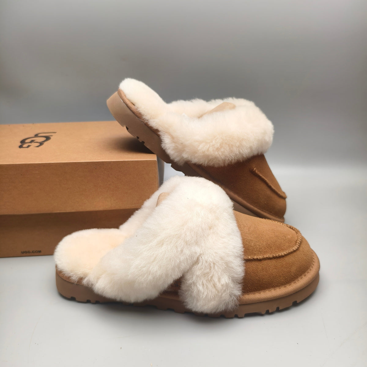 Casual House Slippers - Chestnut, Model 4571