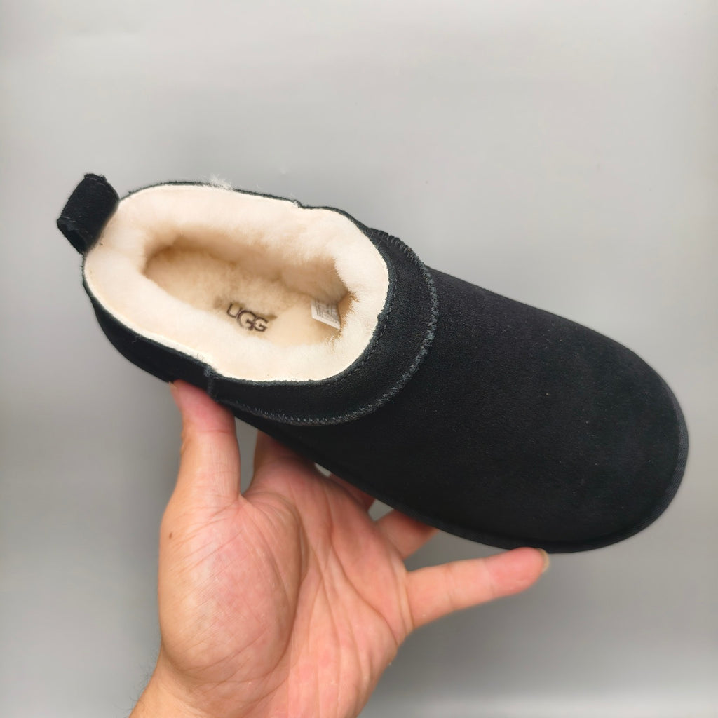 Women's Classic Slip-On Shoes - Black, Model 3891