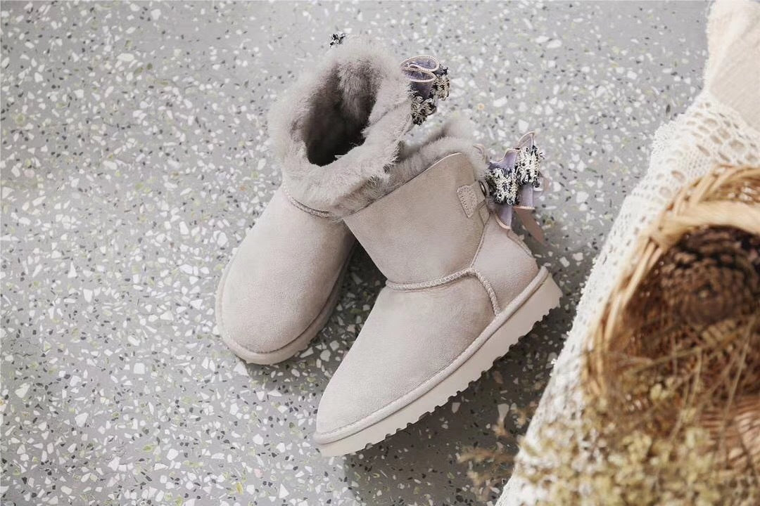 3-Way Snow Boots - Diamond Gray, Model 6503
