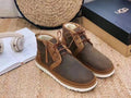 Upgraded Zip-Up Shoes - Chestnut, Model 3883